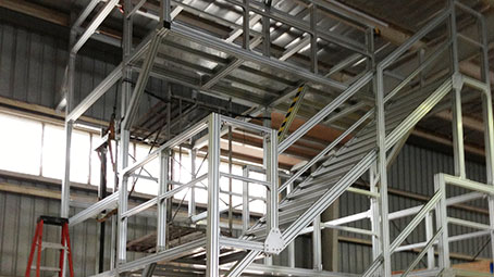 工業踏步檢修平台